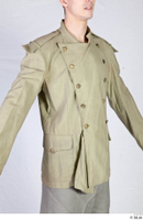  Photos Man in Historical Servant suit 1 18th century Servant suit historical clothing jacket upper body 0010.jpg